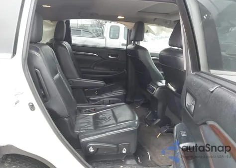 2014 Toyota Highlander Limited V6 from USA, damaged, VIN 5TDDKRFH3ES017795